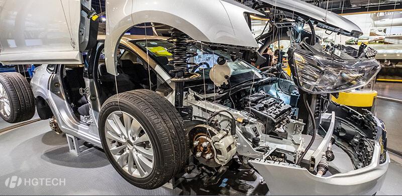 汽車(che)零部(bu)件應用(yong)